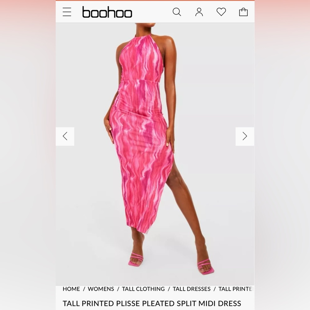 New With Tags Boohoo Dress